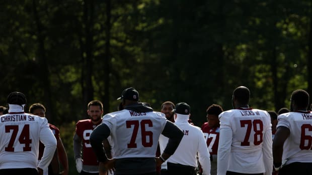 Ron Rivera Team Field © Geoff Burke-USA TODAY Sports
